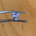 Tanzanit 0,75 ct